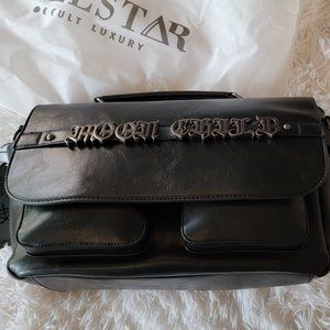 Killstar Sister of the Moon Messenger Carry On Bag Moon Child